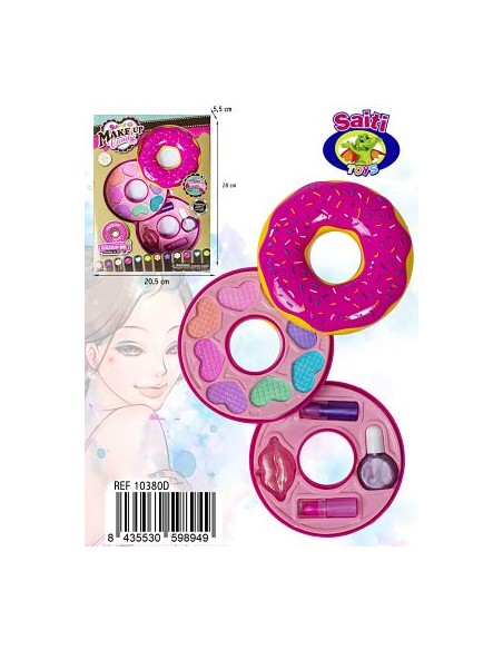 MAQUILLAJE 2 PISOS DONUT