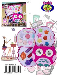 MAQUILLAJE 3 PISOS BUHO