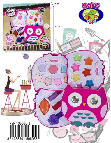 MAQUILLAJE 3 PISOS BUHO