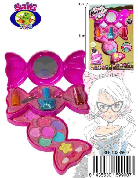 MAQUILLAJE 2 PISOS CARAMELO