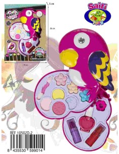 MAQUILLAJE 2 PISOS LORO