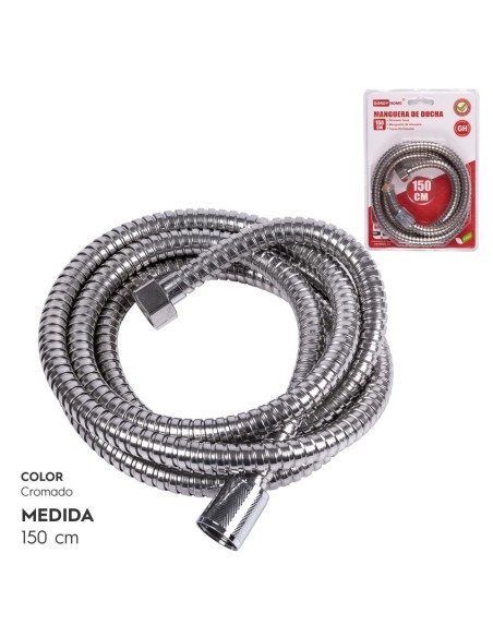 MANGUERA DE DUCHA ACERO  1,5 M
