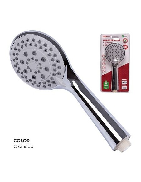 MANGO DE DUCHA CROMADO MULTIFUNCION CALIDAD MOD. 2