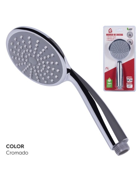 MANGO DE DUCHA CROMADO MULTIFUNCION CALIDAD MOD. 3
