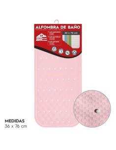 ALFOMBRA DE BAÑO 36x76 CM ROSA