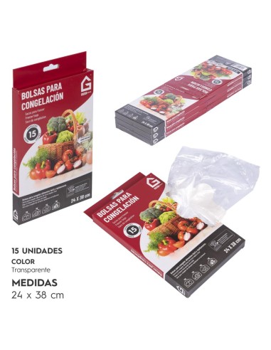 BOLSAS PARA CONGELAR MEDIANAS