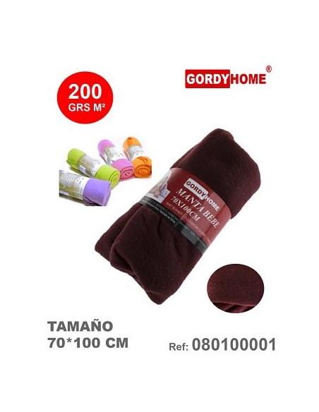 MANTA BEBE LISA 70x100 CM