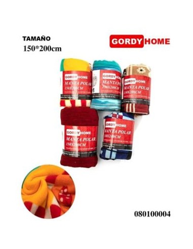 MANTA POLAR ESTAMPADA 150x200CM