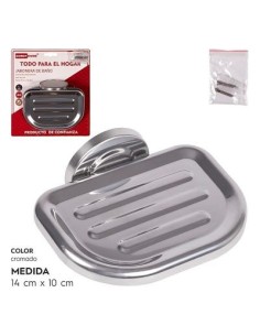 JABONERA DE BAÑO CROMADA