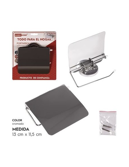 PORTARROLLO W.C. CROMADA