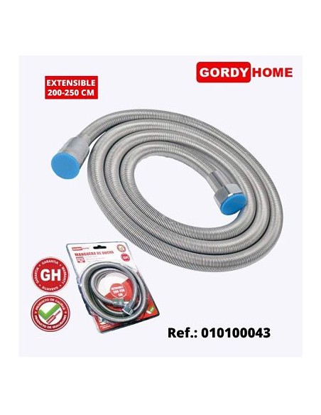 MANGUERA DE DUCHA SUPREME EXTENSIBLE 2,00-2,50 m