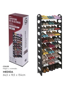 ZAPATERO 30 PARES 10 ALTURAS