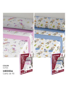 SÁBANA INFANTIL 3 PCS 90 CM