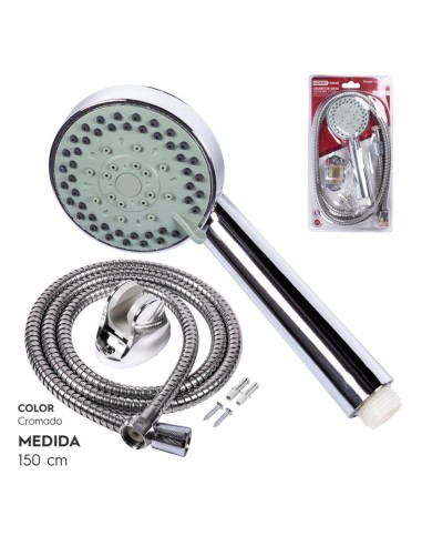 CONJUNTO DUCHA 3 PZAS 1,5 M MOD 14