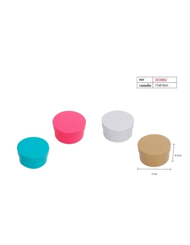 CAJA REGALO 11X6.5CM 4 COL