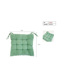 COJIN PARA SILLA 40X40CM VERDE