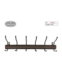 PERCHA PARED C/6 GANCHOS