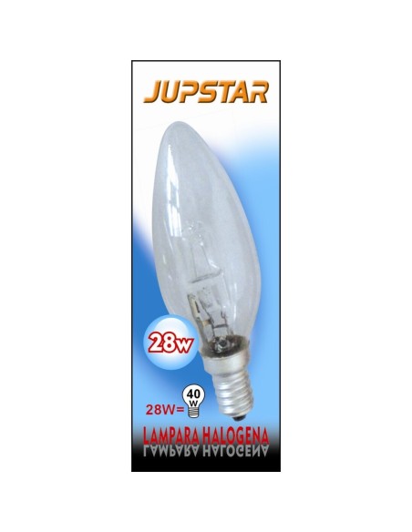 BOMBILLA 28W E14 C35 HALOGENA