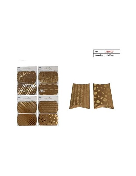 CAJITA PLEGABLE 10X11CM 4PCS