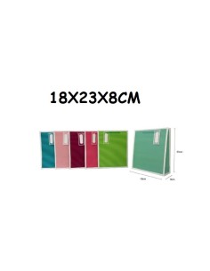 BOLSA REGALO 18X23X8CM 6COL.