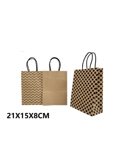 BOLSA DE REGALO 21X15X8CM 3MOD.