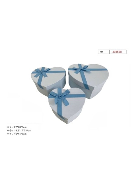 SET 3 CAJAS DE REGALO 22*20*9CM