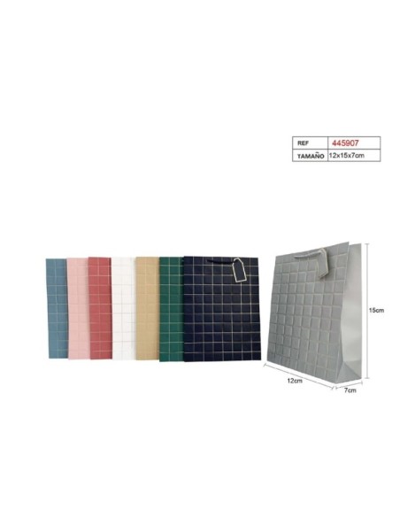 BOLSA DE REGALO 12*15*7CM 4MOD.