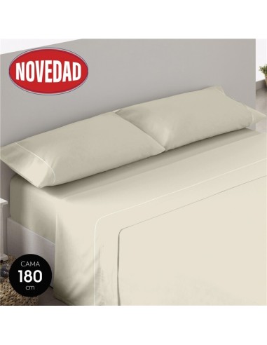 SABANAS 180CM CRUDO 50% ALGODÓN "LISA"