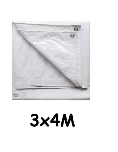 LONA MULTIUSO 3X4M. BLANCA