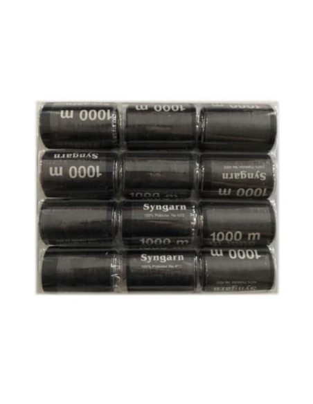 HILO DE COSTURA 1000M NEGRO