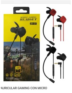 AURICULAR CON MICRO BY-01 (6U)