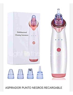 ASPIRADOR PUNTO NEGRO FACIAL