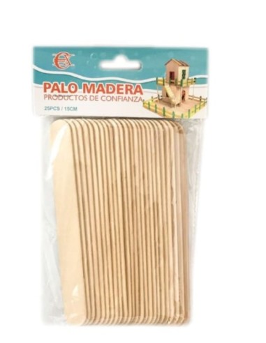 PALO MADERA 25PCS (12U)
