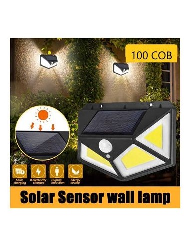 LAMPARA SOLAR LED-100COB
