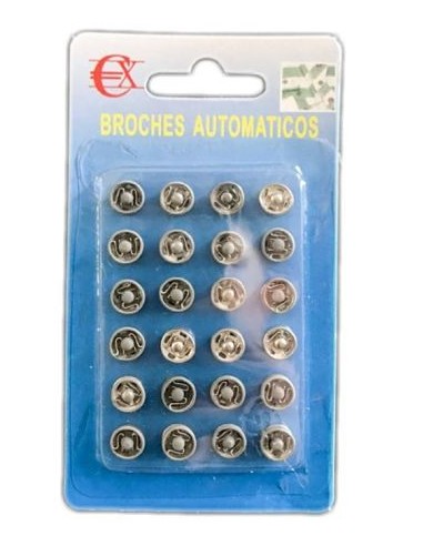 BROCHES AUTOMATICOS (24U)