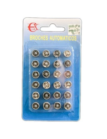 BROCHES AUTOMATICOS (24U)