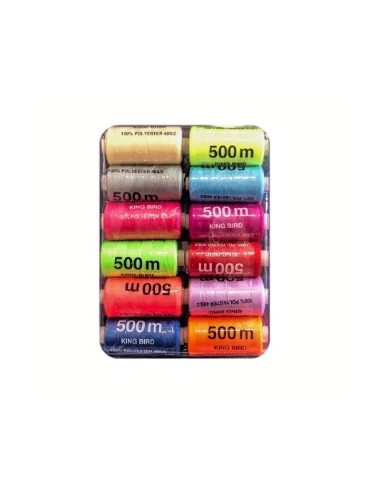 HILO COSTURA COLORES CLAROS 500M (12U)