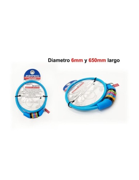 CANDADO DE BICICLETA