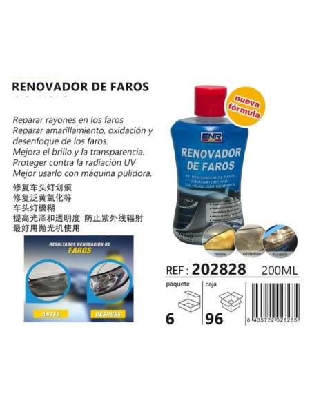 RENOVADOR DE FAROS