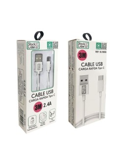 CABLE USB TIPO C 3M (6U)