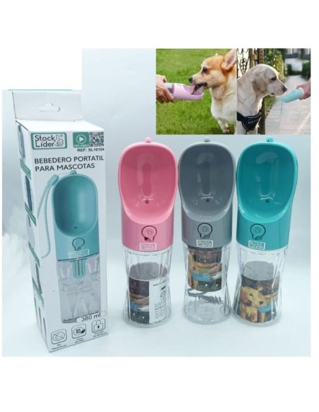 BEBEDERO PORTATIL MASCOTAS