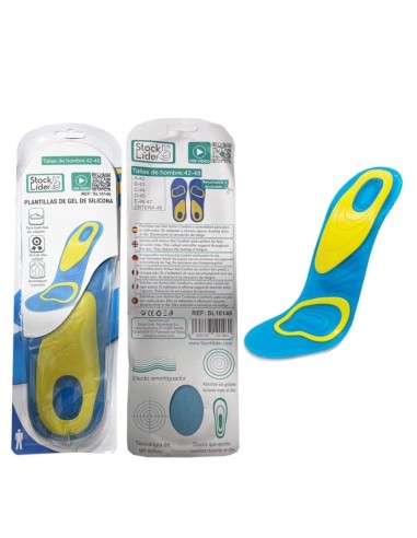 PLANTILLA SILICONA HOMBRE