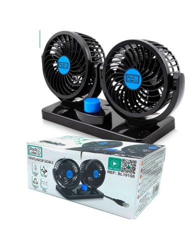 SL10150 VENTILADOR DOBLE USB