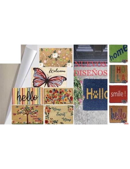 FELPUDO COCO NATURAL 33X60 FANTASIA