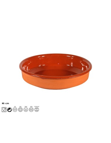 CAZUELA 16 CM 0016 BARRO