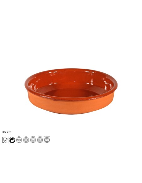 CAZUELA 16 CM 0016 BARRO