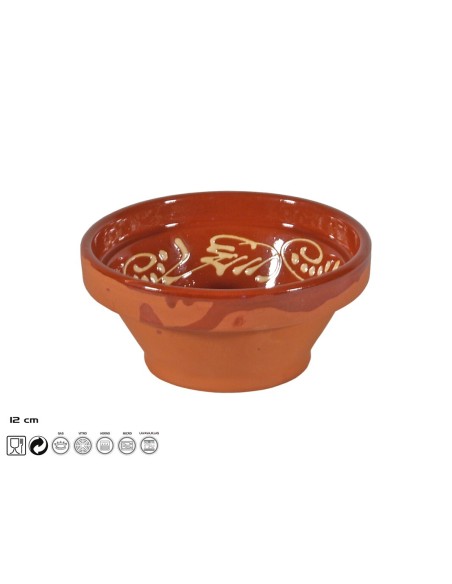 ENSALADERA DEC.12 CM 9112 BARRO