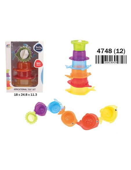 CAJA ENCAJABLES 6 PIEZAS (12)(12)