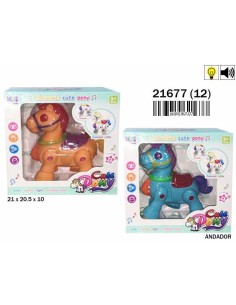 CAJA CABALLO ANDADOR C/ LUZ Y SONIDO (12)(12)