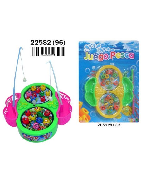 BLISTER JUEGO PESCA DOBLE (24)(96)